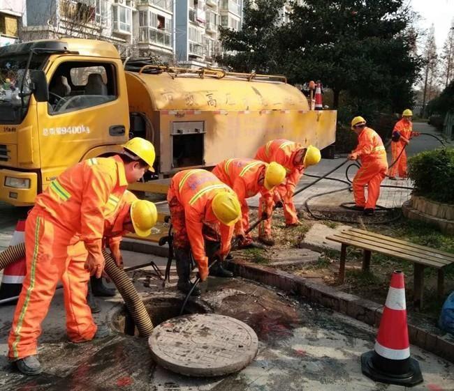 城北市政管道清淤