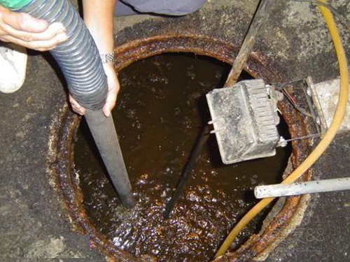 城北隔油池清理